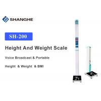 China Printing BMI Balance 210cm Body Weight Measuring Machine factory