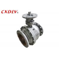 China LPG Gas Trunnion Ball Valve Mounted 900LB Side Entry Industrial factory