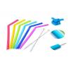 China Smoothie Reusable Silicone Drinking Straws Environmentally Friendly FDA Approval factory