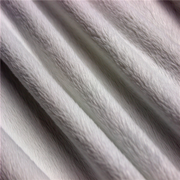 China Shrink - Resistant Minky Velboa Fabric 1.5m~2.0m Width For Blanket factory