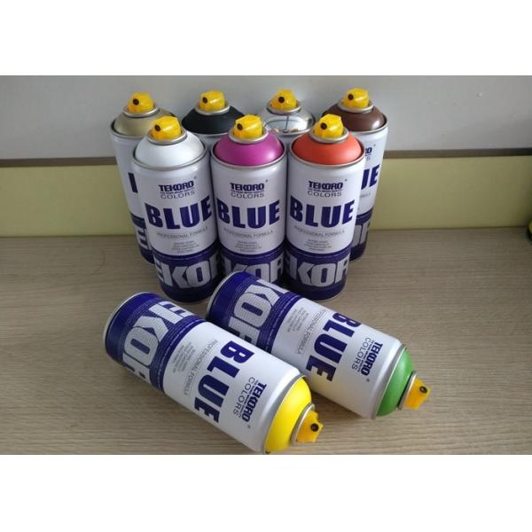 Quality Graffiti Low Pressure Spray Can For Canvas / Wood / Concrete / Metal / Glass Surface for sale