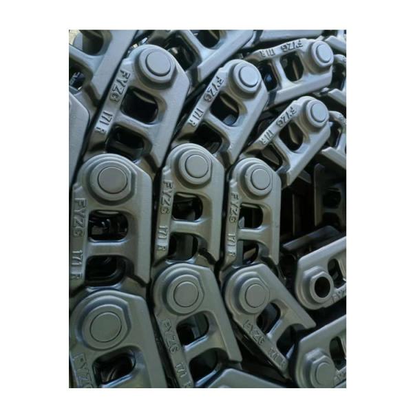 Quality 40Mn2 EX100 Excavator Track Link Hitachi Crawler Undercarriage Parts for sale