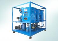 China Horizontal Type Transformer Vacuum Oil Filter Machine 600 Tons/Month Flow Rate factory