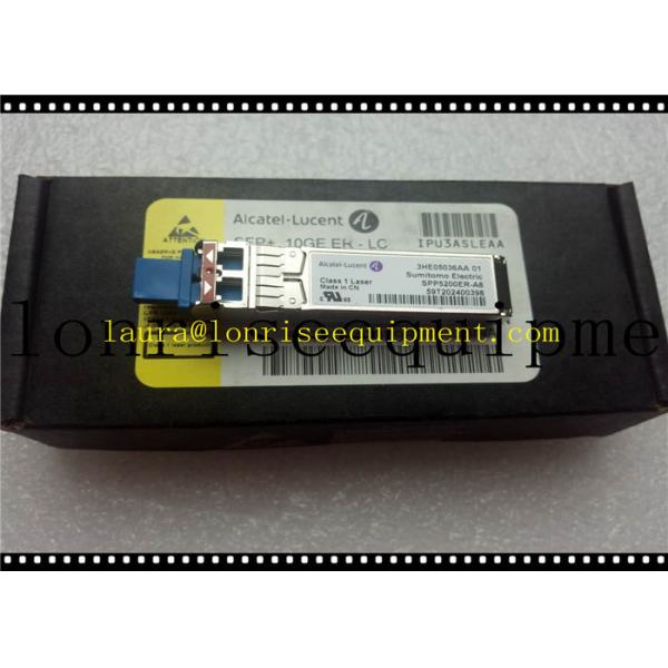 Quality Alcatel 3HE05036AA Ethernet Optical Transceiver Module SFP+ 10GE ER-LC 1550 nm for sale