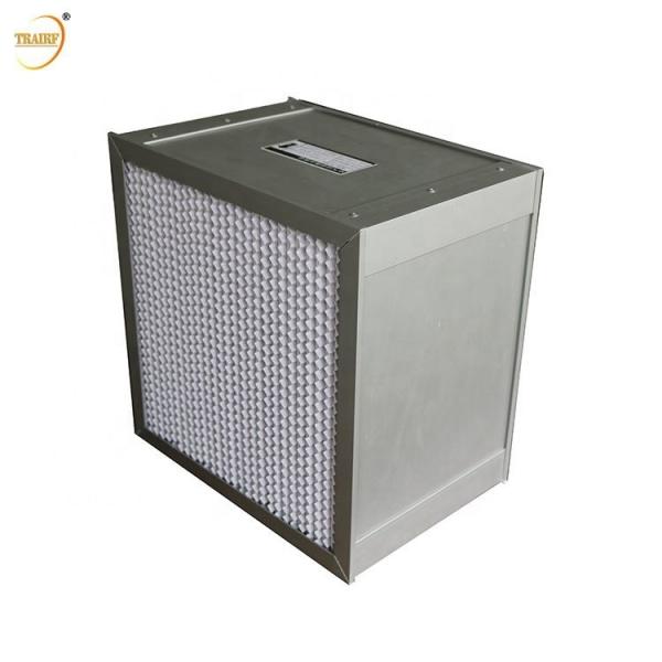 Quality 300*550*300mm H12 H13 Deep Pleat HEPA Filter For Laminar Flow Hood for sale