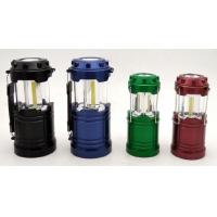 Quality Battery Powered 2 In 1 LED Camping Lantern Large COB Pop Up Lantern 8.1x8.1x13.8 for sale