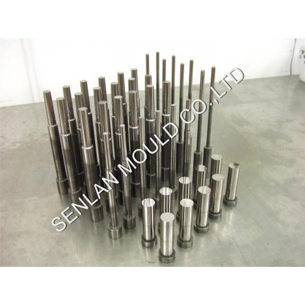 Quality Aluminium Die Casting Mold Parts Steped Core Pins With Cooling Hole for sale