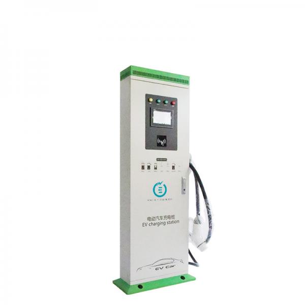 Quality 30Kw Galvanized Commercial DC EV Charging Station Anti Reflection for sale