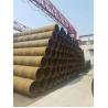 China Q235B Q345B Welded Hollow Steel Pipe , Large Diameter And Wall Thickness Round Water Pipe factory