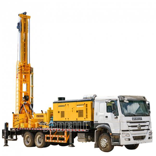 Quality Well Hydraulic 93kw Truck Mounted Water Drilling Rig For Agriculture for sale