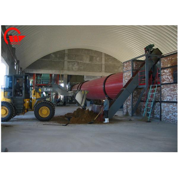 Quality High Strength Chicken Manure Dryer Machine , Durable Rotary Rice Dryer for sale