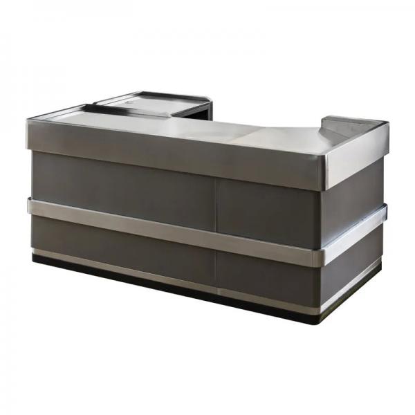 Quality Customized Colors Supermarket Checkout Counter Cold Rolled Steel for sale