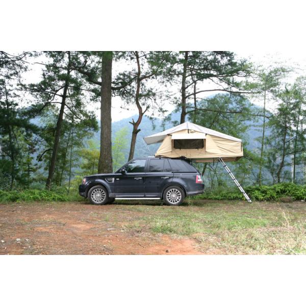 Quality Durable 4 Person Roof Top Camper Tent , Pop Up Tents That Go On Top Of Trucks for sale