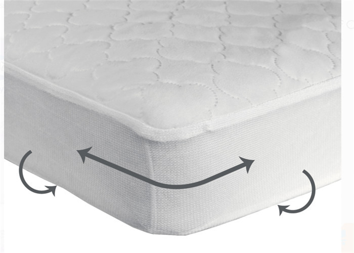 China Secure Stay Mini Organic Crib Mattress Pad 80% Cotton + 20% Poly 52” X 28” factory