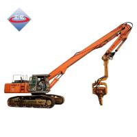 Quality Fondation Construction Excavator Boom Arm Hydraulic Pile Driver HG785 for sale