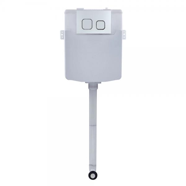 Quality CE Flush Button Single Piece Slim Concealed Cistern Water Pressure 0.1-0.6MPa for sale