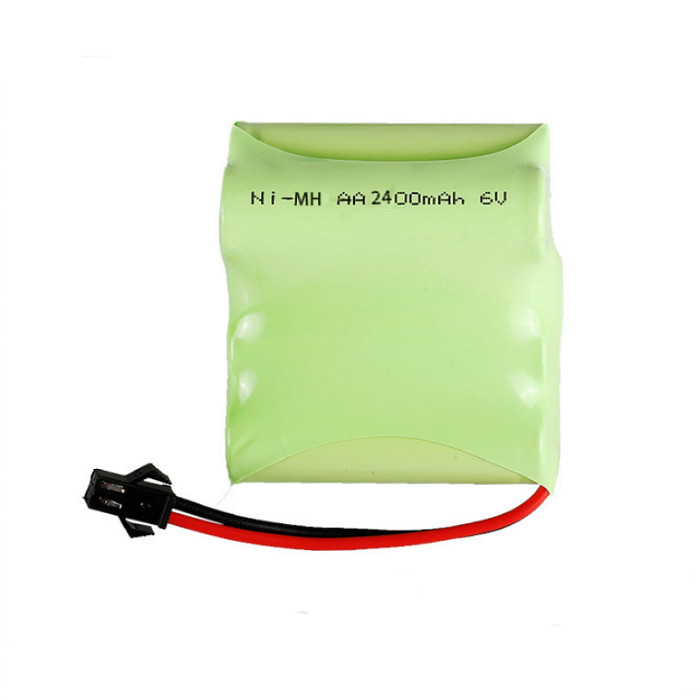 China MSDS 5 Cell Nimh Nickel Metal Hydride Battery Pack 6V 2400mAh factory