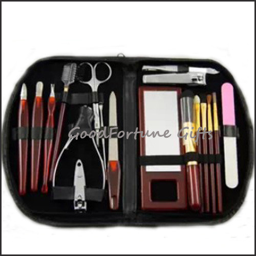 China multifunctional make up manicure tool promotion gift factory