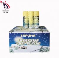 China Eco Friendly Artificial Snow Spray Decorative Birthday Party Celebration Snow Spray Foam factory