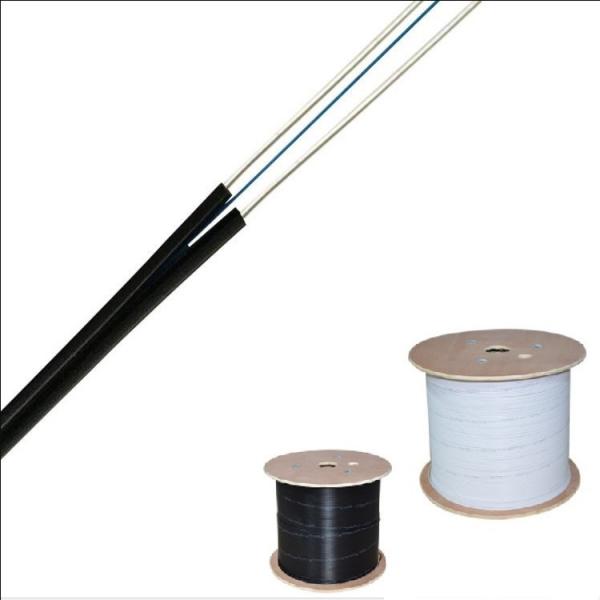 Quality Singlemode Self Supporting Outdoor FRP G657 G652D Fiber Cable for sale
