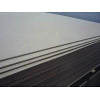 China Light Grey Decorative Fiber Cement Board Panels For Interior Wall Fire Resistant factory