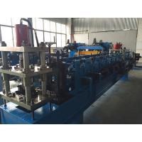 Quality 7.5kw Flatten System Rack Roll Forming Machine 14 Stations + One Stations Of for sale