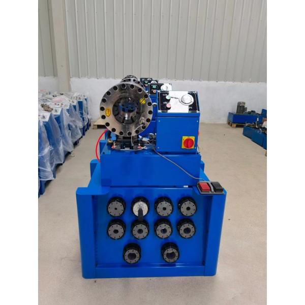 Quality 300t Hose Press Crimper 6-38mm Hydraulic Hose Maker Machine With Workbench And for sale