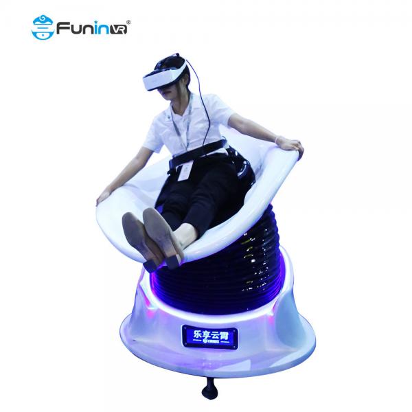 Quality Rated load 120Kg virtual reality 9d egg chair space games vr slider for sale