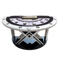 china Professional Casino Poker Table Solid Wooden Luxury Blackjack Table