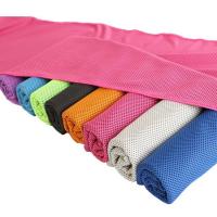 Quality Fitness Ice Cooling 30x100cm Microfiber Gym Towels Custom Logo for sale