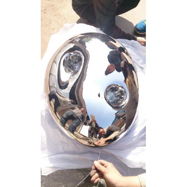 Quality Handicraft Decorative Art Sculpture , Indoor 316 Polished Modern Stainless Steel for sale