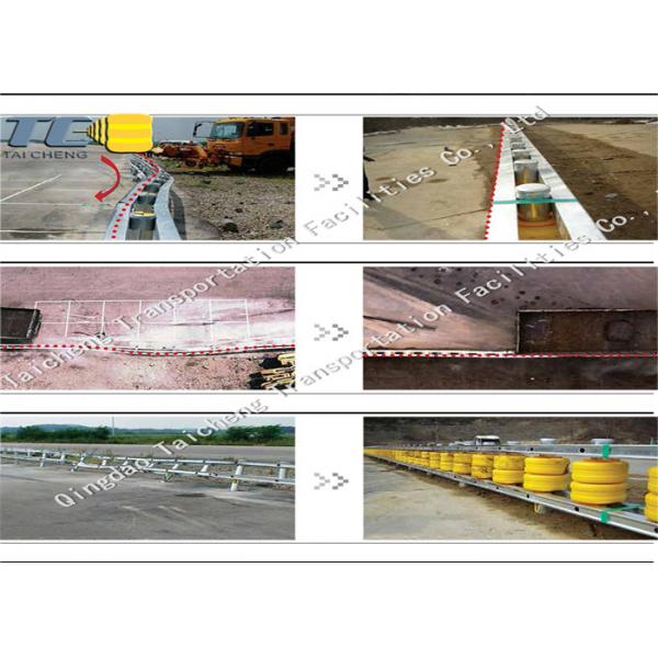 Quality Metal Highway Roller Barrier Road Protection Barriers For Curved Tunnel for sale