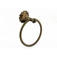 China Decorative Design Bathroom Accessory Towel Ring with Antique Brass Material factory