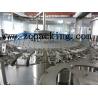 China Zhangjiagang Rotary monobloc filling machine / small bottle filling capping machine steel factory