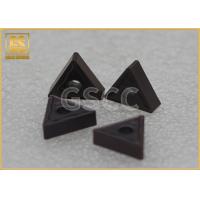 China Black Tungsten Carbide Inserts Cutting Tools High Temperature Resistance factory