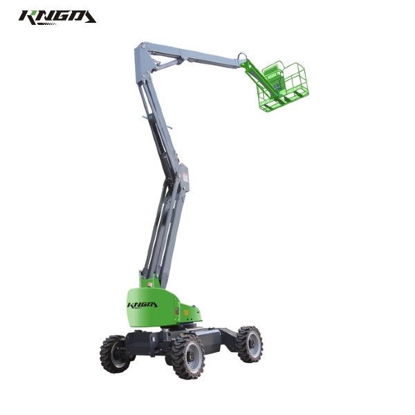 China Electric Articulating Boom Lift 80 Ft 60 Ft 230Kg Lift MEWP Working Height 21.0m factory