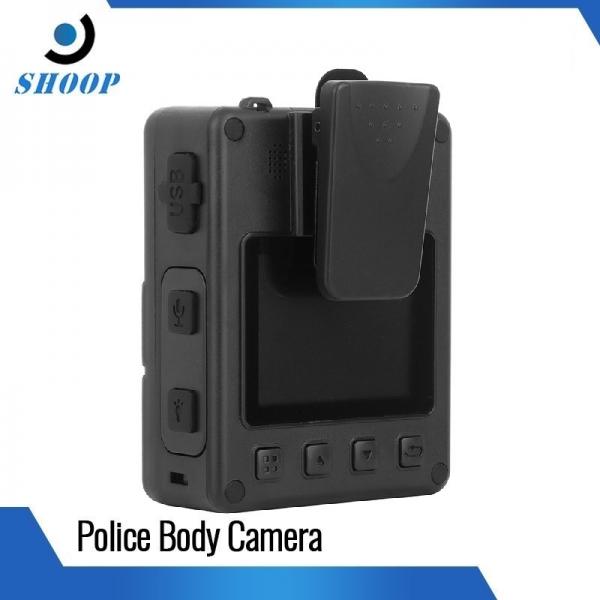 Quality Full HD 1296p Police Video Camera 128G 3500mAh Record Video Audio Pictures for sale