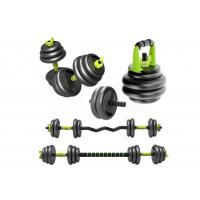 Quality Gym Adjustable 20kgs Dumbbell Barbell Sets Fitness Equipment Cement for sale