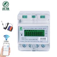 Quality Iot GSM 4P Smart Prepaid Energy Meter Pre Pay Power Smart Meter 65Hz for sale