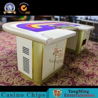 China Macau Baccarat Gambling Poker Table / Fashion Dedicated RFID Poker Table factory