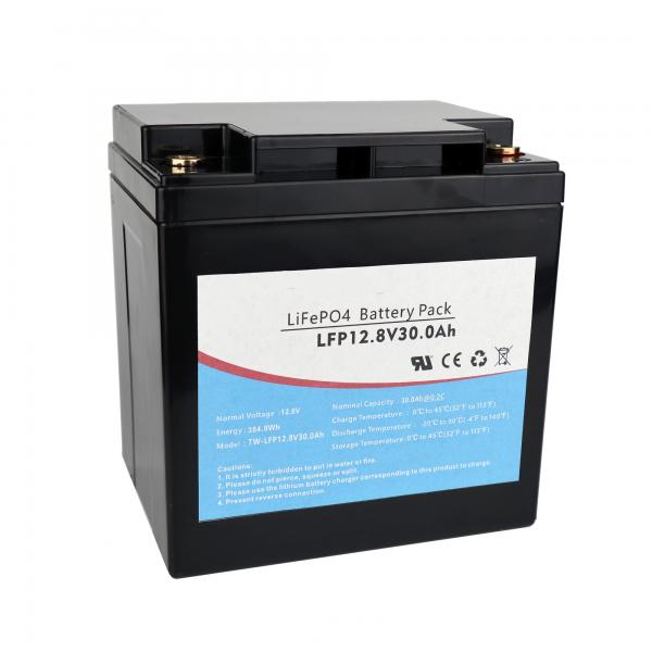Quality Customized 12V 30Ah Lithium Battery Solar Storage Bulit in BMS for sale