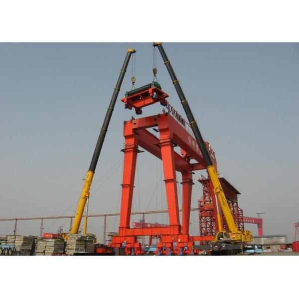 Quality Heavy Duty Double Girder Gantry Crane 5 Ton To 50 Ton Easy Operated For for sale