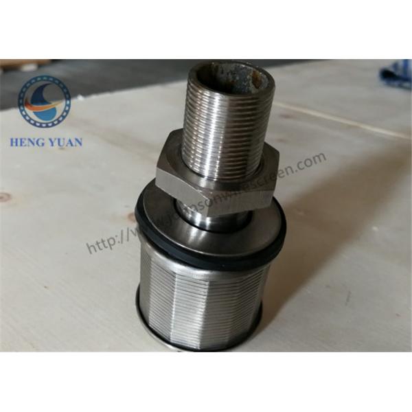 Quality Stainless steel ScreenThreaded Water Filter Screen Nozzle For Water Treatment for sale