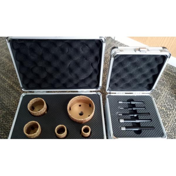 Quality Vacuum Brazed Diamond Core Drill Bits M14 And Hex Thread Box Packaging for sale