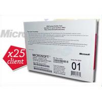 China 25cals 64Bits DVD OEM Package Microsoft Windows Server 2008 R2 For 25 Users factory