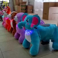 China Hansel adult ride on toys plush animal electric scooter for sale for sale