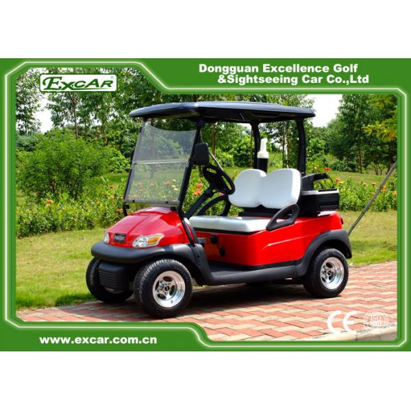 Quality EXCAR Electric Golf Car 2 Person 48V Trojan Battery / Curtis Controller for sale