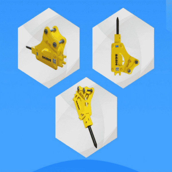Quality SYB40 Excavator Spare Parts Hydraulic Crushing Hammer For SY55/60 for sale