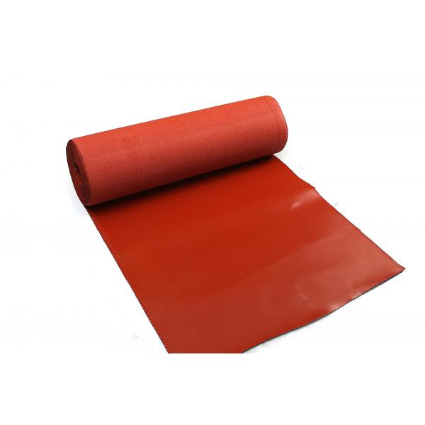 Quality Fire Retardant Single Side Fiberglass Silicone Coated Cloth Wall Roof Covering for sale