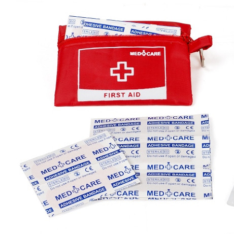 Quality Mini Portable First Aid Kit Gift Box Pouch Medical Keep Safe Promotional for sale